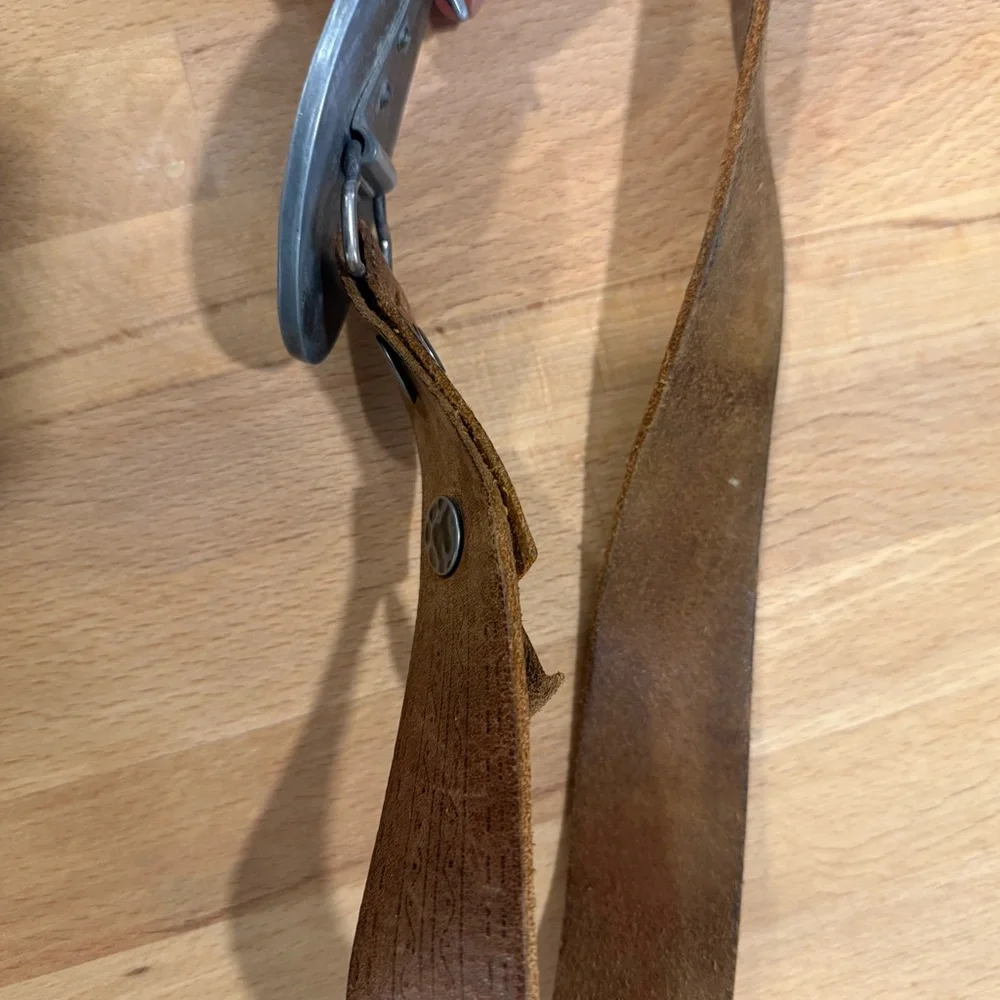 Abercrombie Vintage Leather Belt 35”